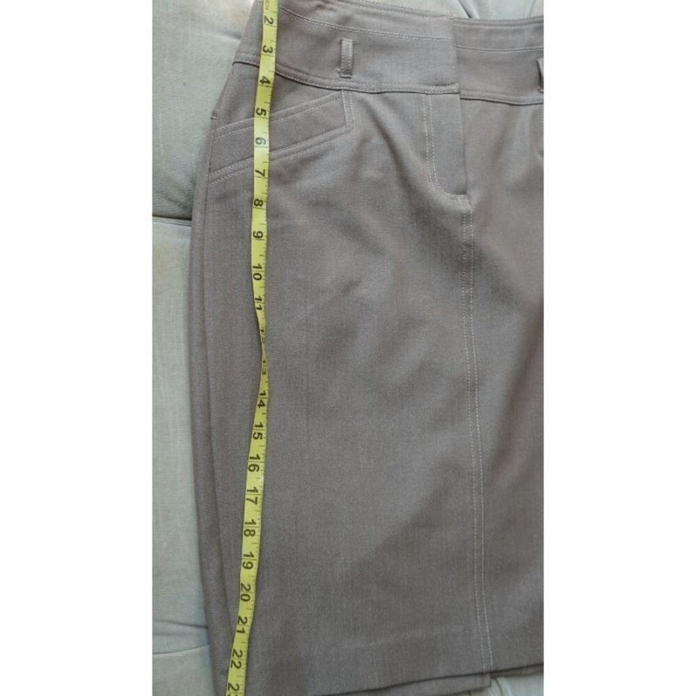 Cache Contour Collection Beige Skirt Size 4 - image 8